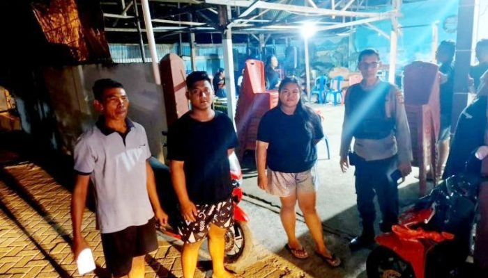 Polsek Bunaken Gelar KRYD Mobile, Pastikan Situasi Kamtibmas Aman dan Kondusif