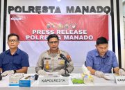 Diduga Resedivis Kendalikan Narkotika di Wilayah Wanea Dari Dalam Lapas, Polisi Amankan 105 Paket Sabu