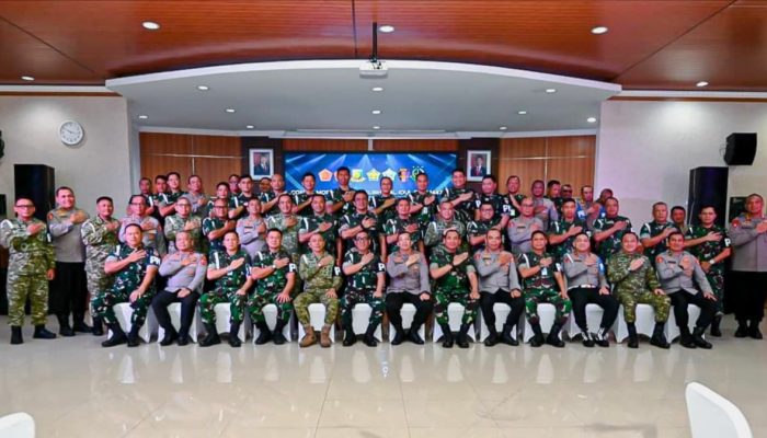 Perkuat Soliditas, POM TNI dan Propam Polri Gelar Coffee Morning Dirangkaikan Halal Bihalal 1447 Hijriah