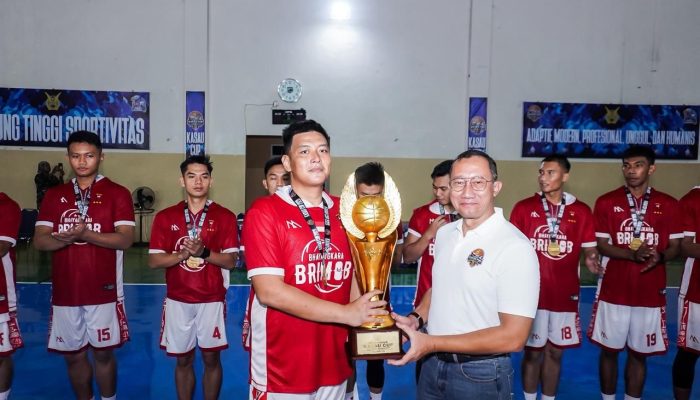 Tim Basket Bhayangkara Brimob Raih Juara 1 Kasau Cup 2006 Basket Ball Tournent