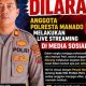 Jaga Disiplin Profesionalisme dan Marwah Institusi, Polresta Manado Larang Anggota Lakukan Live Streaming Saat Jam Dinas