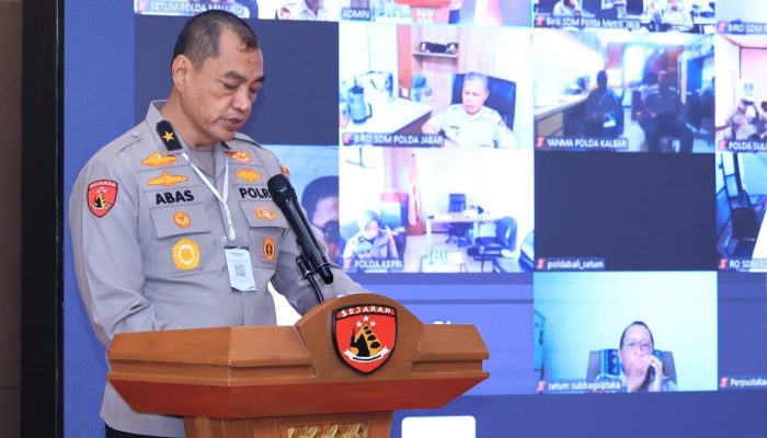 Rakernis Pusjarah Polri: Perkuat Implementasi Tribrata dan Catur Prasetya