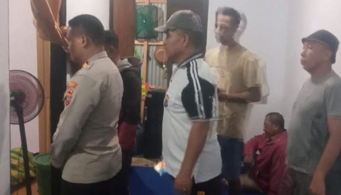 Polsek Pineleng Amankan TKP Penemuan Mayat di Desa Sea
