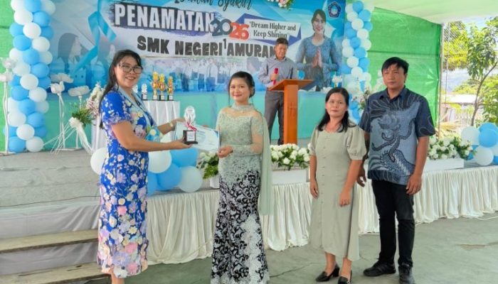 Berlangsung Sederhana, SMK Negeri 1 Amurang Gelar Penamatan 270 Siswa Kelas XII