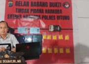 Satresnarkoba Bitung Sikat Pengedar Obat Terlarang