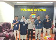 Kapolres Bitung Terima Kepala BPS, Bahas Strategi Pendataan Ekonomi