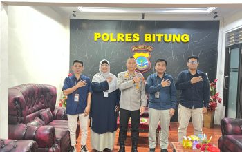 Kapolres Bitung Terima Kepala BPS, Bahas Strategi Pendataan Ekonomi
