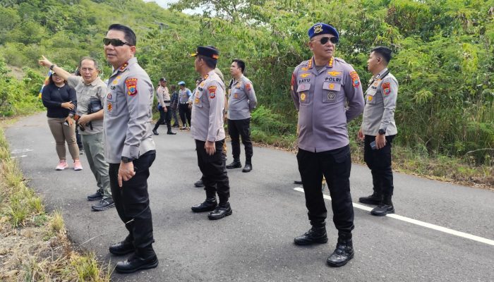 Dir Polairud Dampingi Kapolda Sulut dalam Launching MBG di Kepulauan Sitaro