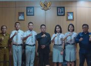 Wali Kota Bitung Resmi Lepas Delegasi Paskibraka, Target Tembus Tingkat Nasional