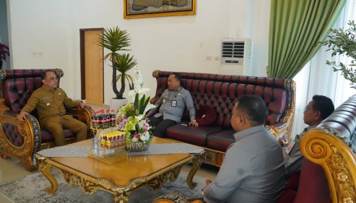 Perkuat Kekayaan Intelektual Tata Kelola Hukum, Bupati Bolmong Terima Audiensi Kakanwil Kemenkumham Sulut