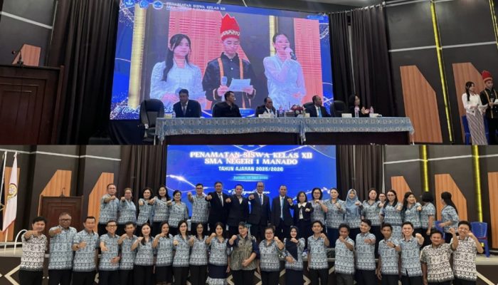 Jermias Bersyukur, Penamatan Siswa SMA 1 Manado Seratus Persen, 87 Diantaranya Lulus SNBP di 13 PTN