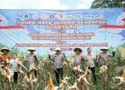 Kapolda Sulut dan Personil Jajaran Gelar Panen Raya Jagung Serentak Kuartal II Tahun 2026 di Sonder