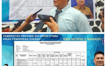 BOSP SMA Negeri 9 Manado Transparan dan Hasil Pemeriksaan Inspekorat dan BPK Tidak Ada Masalah