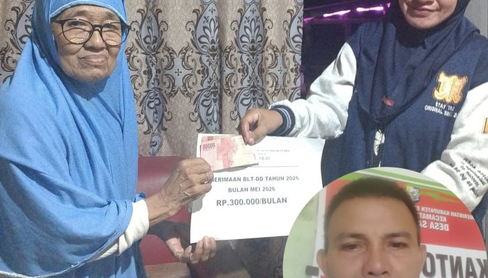 Pemdes Sangkub III, Kembali Kucurkan Bansos BLT, Kali Ini Untuk Bulan Mei 2026