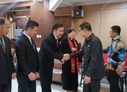 Hengky Honandar Lantik Empat Pejabat Eselon II