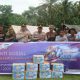 Polres Sangihe Bersama Forkopimda Salurkan Bantuan dan Berikan Trauma Healing Pascagempa di Pulau Terluar