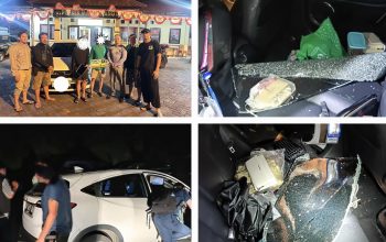 Aksi Pecah Kaca Mobil di Parkiran RSUP Kandou Berakhir, Dua Spesialis Pencurian Dibekuk Polsek Malalayang