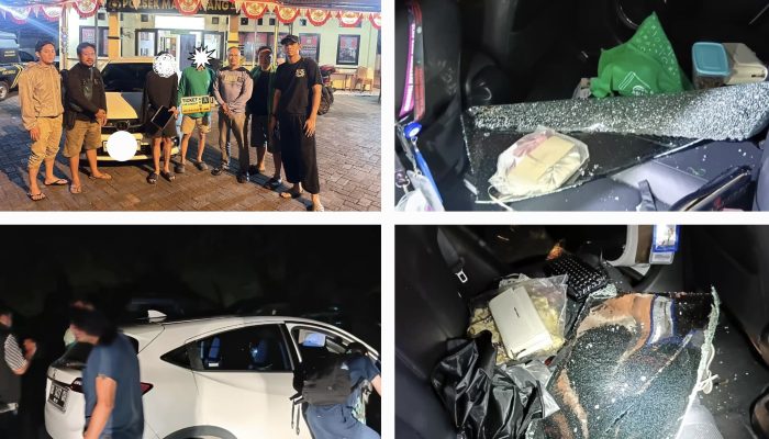 Aksi Pecah Kaca Mobil di Parkiran RSUP Kandou Berakhir, Dua Spesialis Pencurian Dibekuk Polsek Malalayang