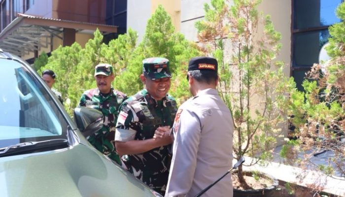 Pererat Soliditas, Kapolresta Manado dan Danrem 131/Santiago Bahas Stabilitas Kamtibmas