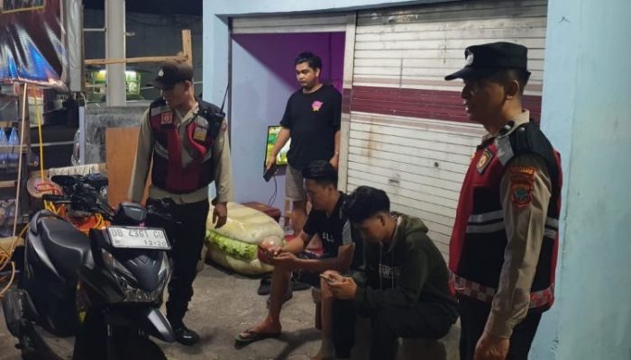 Polsek Pineleng Sisir Titik Rawan dan Ajak Warga Cegah Gangguan Kamtibmas, Lewat Program Sibulan