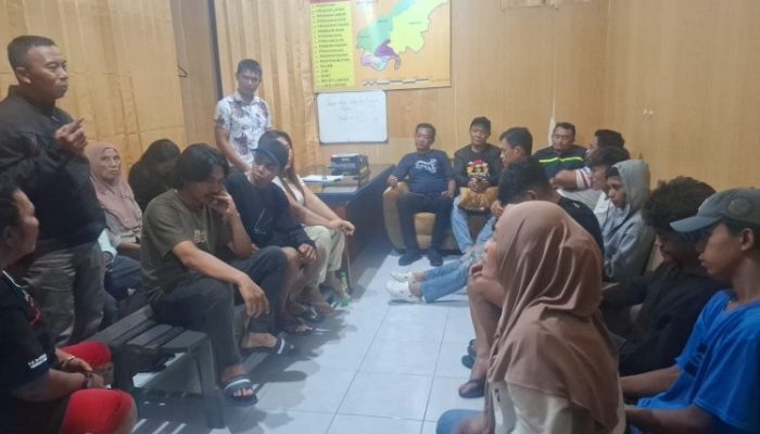 Potensi Tawuran Menguat, Polsek Singkil Satukan Pemuda Wawonasa dan Ketang Baru