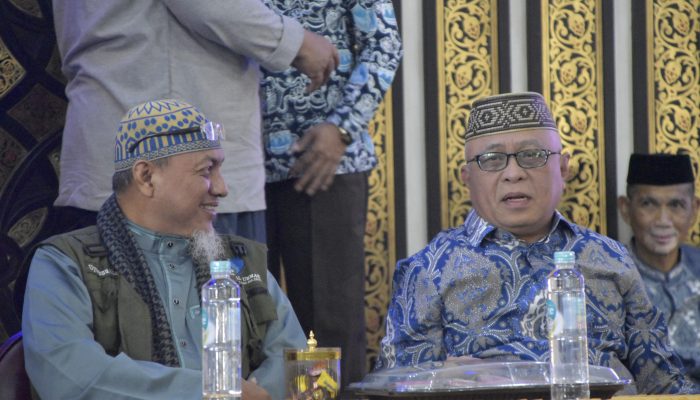 Sofyan Puhi dan Wabup Tonny S. Junus Hadiri Navigasi Iman di Masjid Agung Baiturrahman