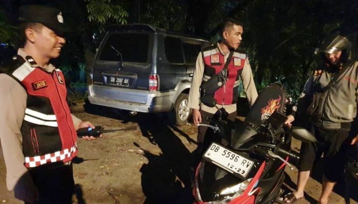 Sikat Pemabuk Jalanan, Polsek Pineleng Intensifkan Patroli Malam