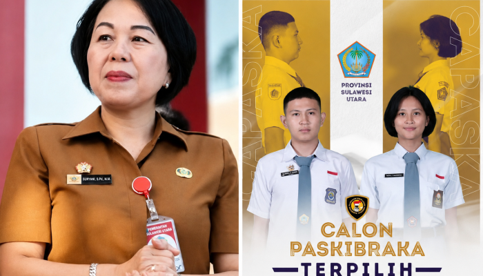 Banggakan Sulut, Dua Siswa SMA Lolos Seleksi Calon Paskibraka Nasional 2026