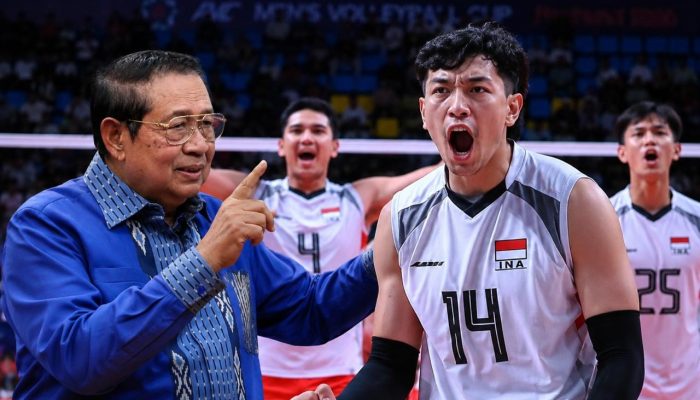 SBY Beri Suntikan Semangat Jelang Final Voli Asia: “Insyaallah Indonesia Bisa Tundukkan Korea Selatan”