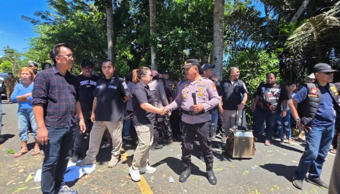 Ketegangan di Pinasungkulan Berakhir, Ketua FKDM Apresiasi Kapolres Bitung dan Dandim 1310