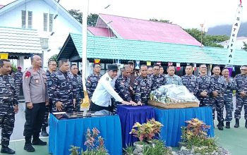 Wakil Wali Kota Bitung Hadiri Peresmian Markas Sathantai Kodaeral VIII
