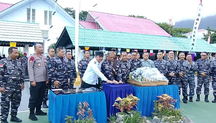 Wakil Wali Kota Bitung Hadiri Peresmian Markas Sathantai Kodaeral VIII