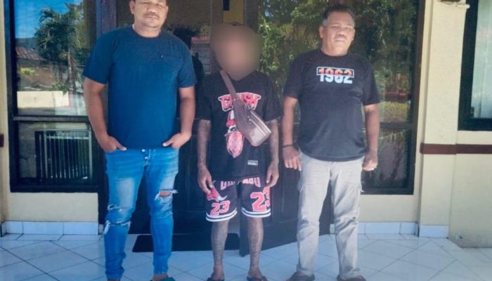 Tikam Pria hingga Luka Serius di Dada, CB Diciduk Resmob Polsek Aertembaga