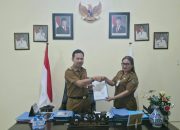 Welmy  Kalangit Resmi Terima SK Plt Kalaks BPBD Kota Bitung