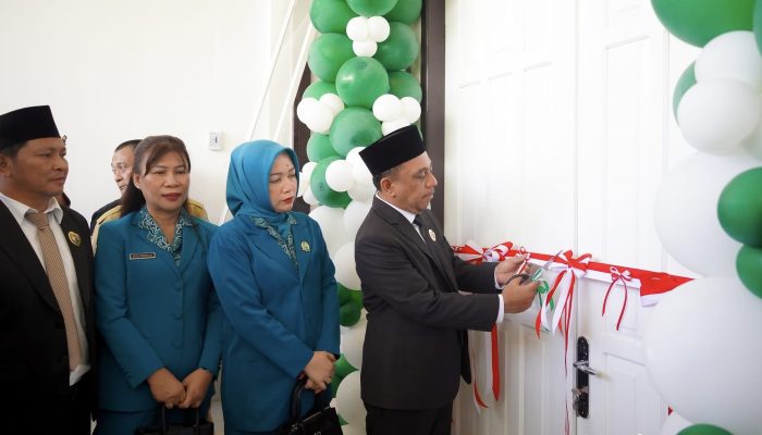 Tingkatkan Kualitas SDM, Yusra Alhabsyi Resmikan Gedung Balai Latihan Kerja Bolmong Juara
