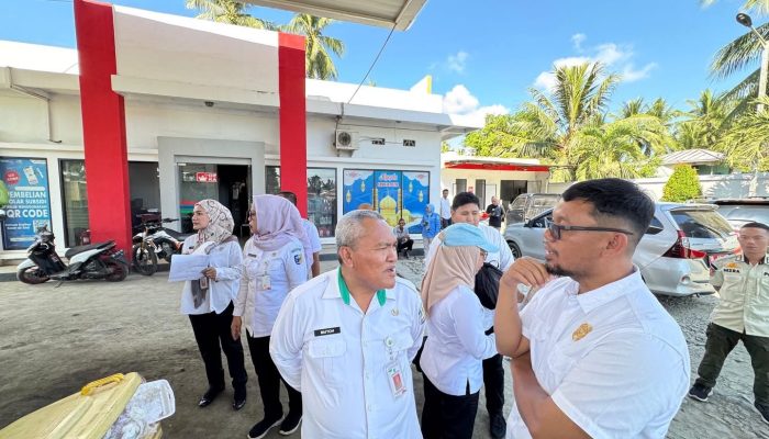 Pemkab dan TPID Motoring Tiga SPBU di Bolmut, Pastikan Pelayanan BBM Tepat Sasaran ke Masyarakat