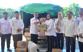Bupati Bolmut Salurkan Bantuan Logistisk Bagi Warga Terdampak Banjir Bandang di Kecamatan Biau Kabupaten Gorut