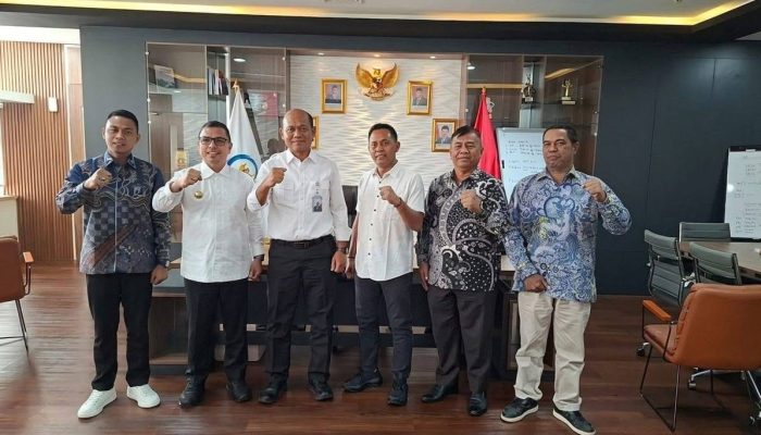 Bahas Percepatan Tambak Udang Vaname Modern, Bupati Boltara Temui Dirjen Perikanan Budidaya KKP