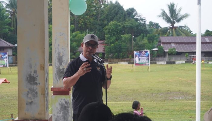 Buka Turnamen Sepak Bola U-12, Bupati Sirajudin Siapkan Program Pelatih Berlisensi di Seluruh Kecamatan Boltara