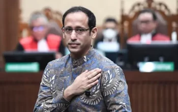 Nadiem Makarim Divonis 10 Tahun Penjara dalam Kasus Korupsi Chromebook, Didenda Rp1 Miliar dan Bayar Rp809 Miliar