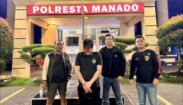 Lempar Batu dan Ancam Pasutri dengan Sajam, Pelaku Dibekuk Resmob Polresta Manado dalam Waktu Kurang dari 24 Jam