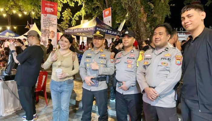 Polresta Manado Sukses Kawal Pembukaan Festival Bung Karno Manado 2026, Ribuan Warga Padati Kawasan MBW