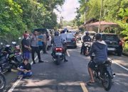Pastikan Situasi Kondusif, Polres Sangihe Gerak Cepat Tangani dan Pantau Pascagempa M 7,7