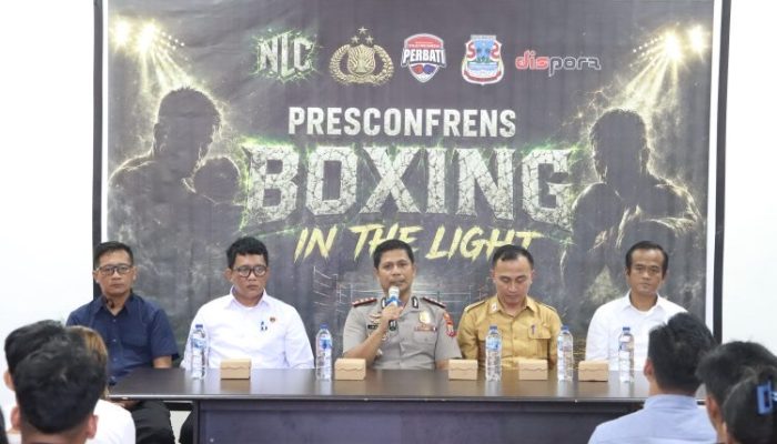Boxing in The Light Wadah Positif Tekan Kenakalan Remaja dalam Rangka Hari Bhayangkara ke-80
