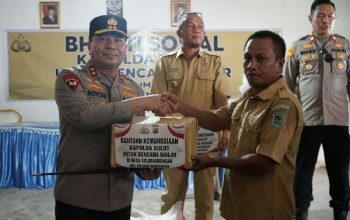 Tinjau Lokasi Pasca Banjir Bandang di Solimandungan II, Kapolda Sulut Salurkan Bantuan Kemanusiaan