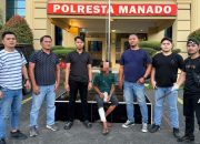 Resmob Polresta Manado Ringkus Pelaku Penikaman di Meras, Sempat Kabur Saat Tunjukkan Barang Bukti
