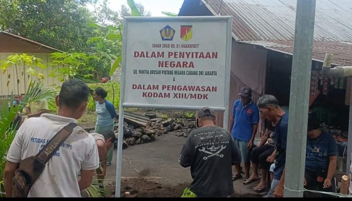 Warga Kasuari Pertanyakan Dasar Pemasangan Plang, Klaim Luasan Lahan Tak Sesuai