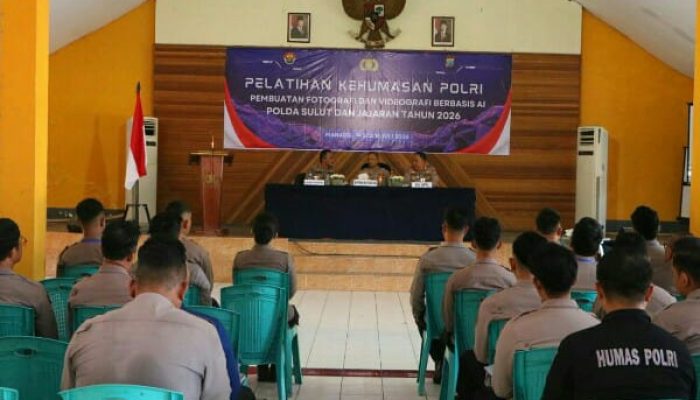 Perkuat SDM Humas di Era Digital, Polda Sulut Gelar Pelatihan Fotografi dan Videografi Berbasis AI