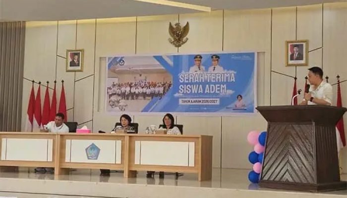 Dinas Pendidikan Sulut Serahkan 50 Siswa ADEM dari Daerah 3T ke Tujuh SMA dan SMK di Manado