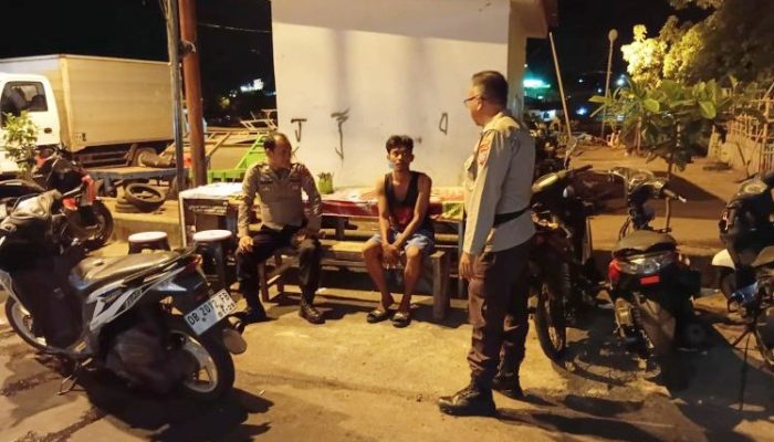 Cipkon Kamtibmas, Polsek Jajaran Polresta Manado Intensifkan Patroli KRYD ke Permukiman Warga